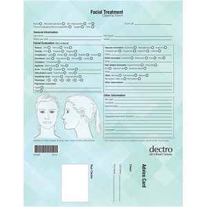 Client Index Card | Facial Treatment