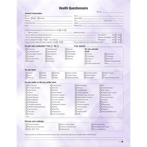 Health | Questionnaire 